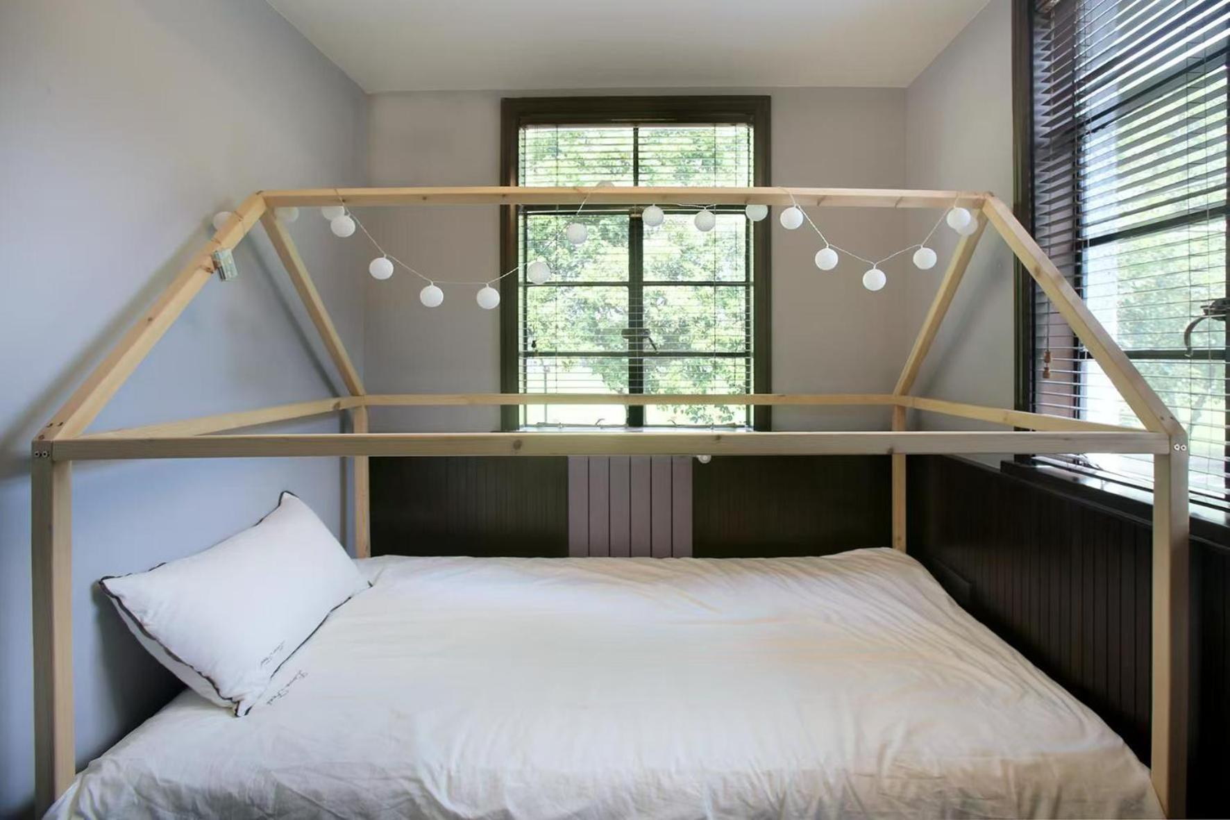 Shanghai Downtown Hills Boutique Guesthouse - Near Metro Line 7, Exit 3, Changping Road Exterior foto