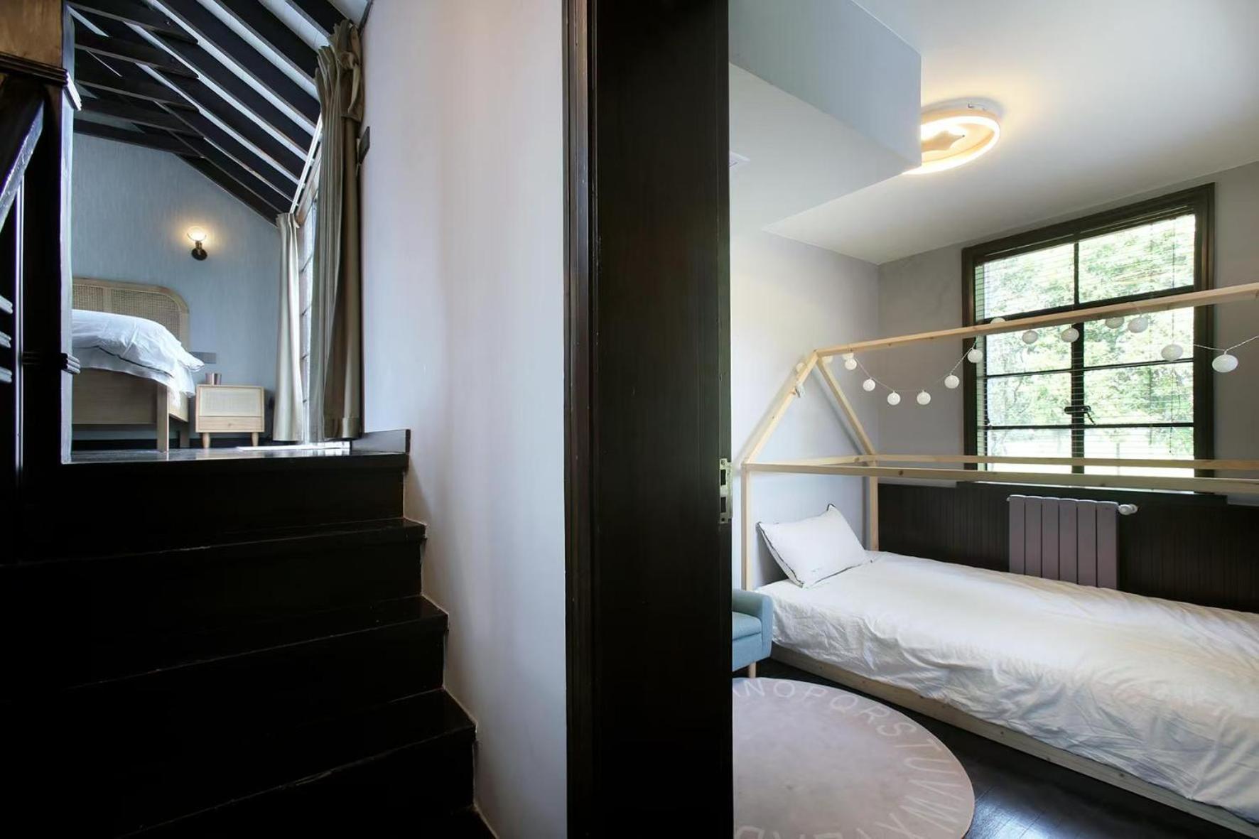 Shanghai Downtown Hills Boutique Guesthouse - Near Metro Line 7, Exit 3, Changping Road Exterior foto