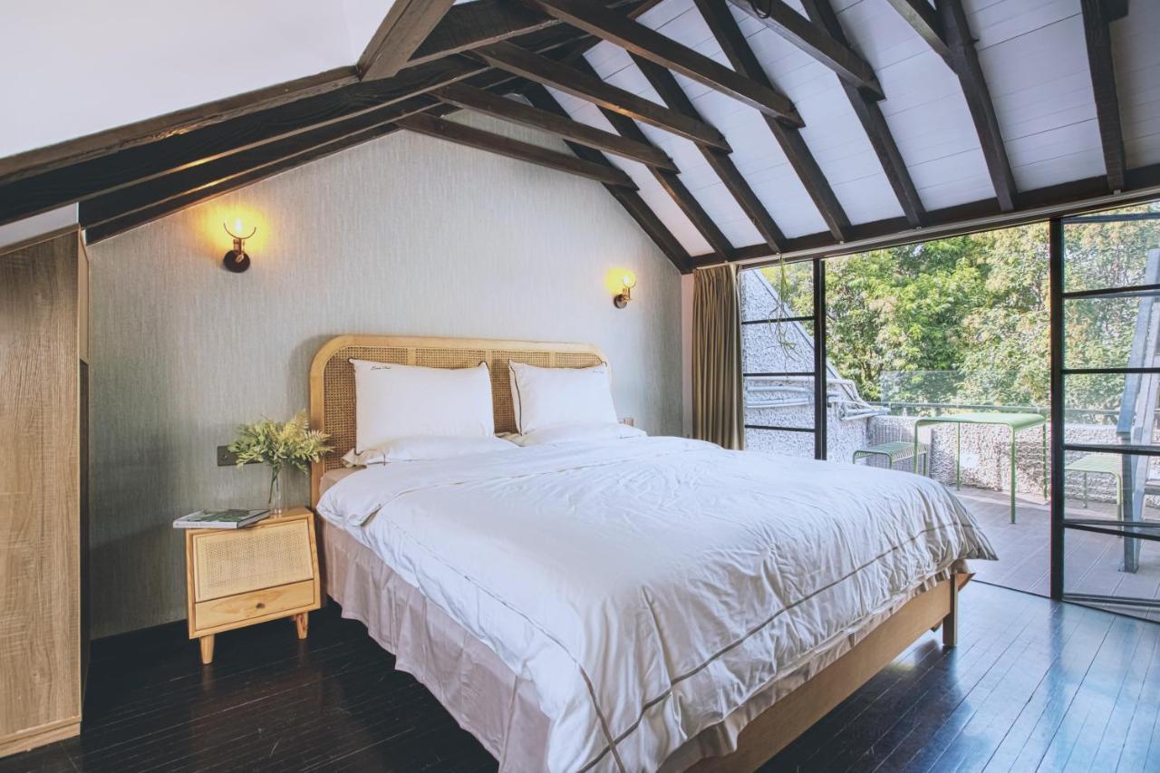 Shanghai Downtown Hills Boutique Guesthouse - Near Metro Line 7, Exit 3, Changping Road Exterior foto