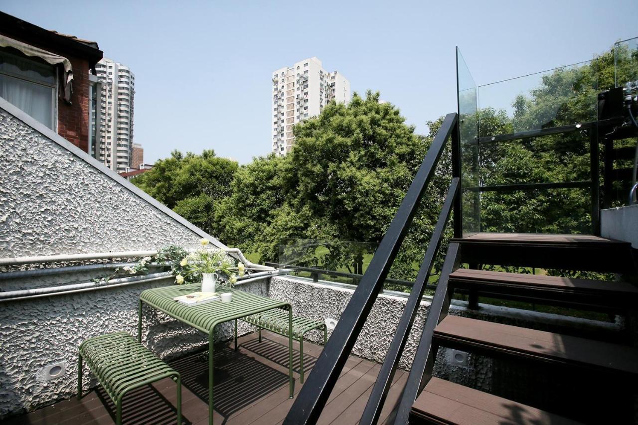 Shanghai Downtown Hills Boutique Guesthouse - Near Metro Line 7, Exit 3, Changping Road Exterior foto